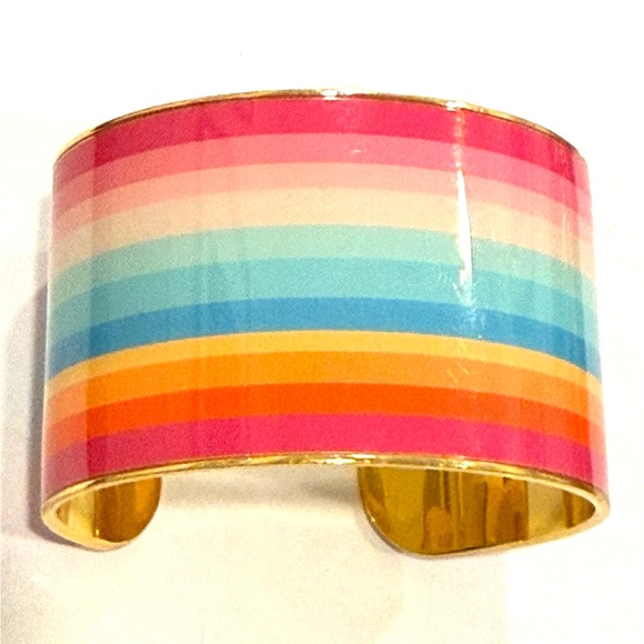Trina Turk Multicolor Striped Bracelet - Picture 1 of 5